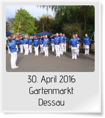 30. April 2016 Gartenmarkt  Dessau